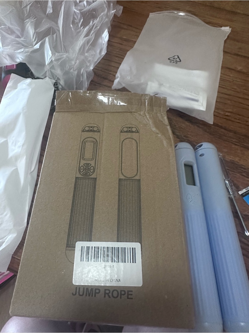 & Other Stories Light Blue Digital Jump Rope